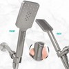 Metpure Handheld Shower Head with Easy Clicker for Multiple Sprays.