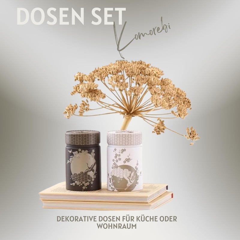 Komorebi Tin 150 g Each Set of 2 with Light