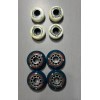 72mm and 55mm Rollerblades Wheels (8x Wheels)