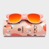SIROKO Unicorn Surf Sunglasses, Intense orange/pink peach