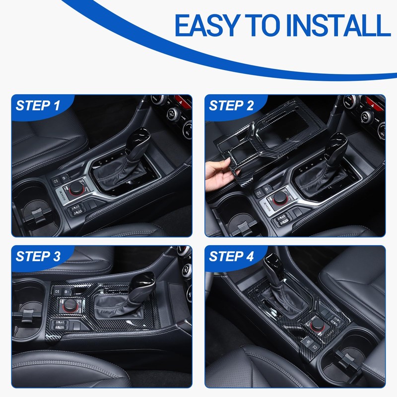 Central Control Gear Shift Panel Trim Cover Compatible with Subaru
