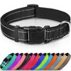 Joytale Dog Collar, Reflective Padded Neoprene Pet Collar, Adjustable Nylon