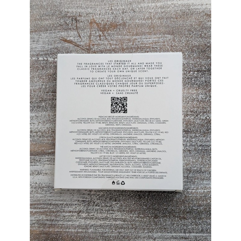 Le Monde Gourmand LES ORIGINAUX Spray 5PC Set Each 7ml