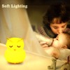 WHA&DARREN Large Owl Night Lights Kid Bedside Bedroom Light Nursery