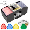Joycabin Card Shuffler 2 Decks, Automatic Card Shuffler with 4