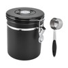 Airtight Coffee Canister Storage Jar Date Tracker CO2 Release Valve