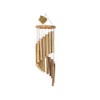 Budawi Wind Chime Bamboo Spiral Wind Chimes Made of Fine