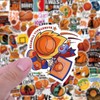 100 pcs Basketball Stickers Pack,Cute and Cool Vinyl Waterproof Stickers