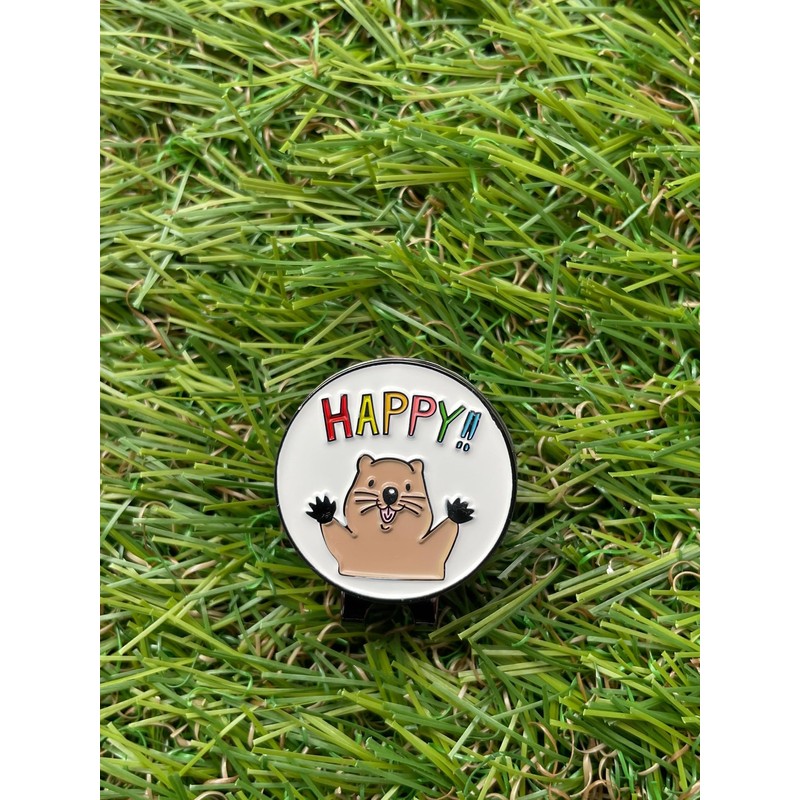 Don Flyee Clip Quooka Wallabie Funny Golf Marker Magnet Alloy