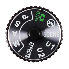 Shenligod Mode Dial Top Cover Function Plate Interface Cap with Base Replacement for Nikon D7100 D7200 Camera