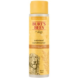 Burt's Bees for Dogs Acondicionador natural de avena con harina de avena coloidal y miel | Champú para cachorros y perros, 10 oz