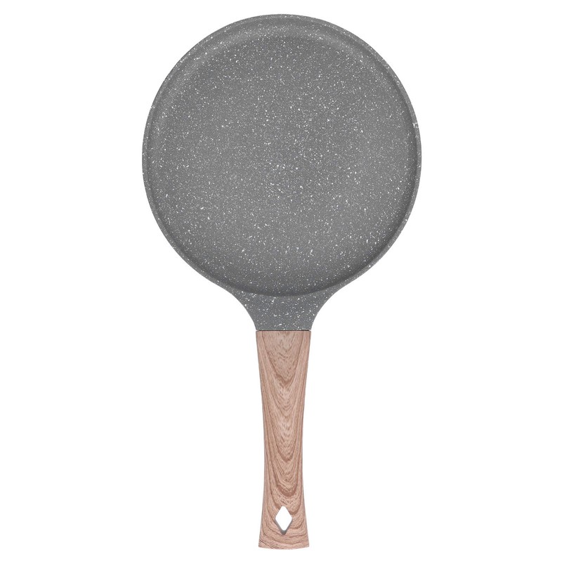 Frying Pan with Magnetic Base Rapid Heat Conduction Prevents Stick