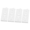 KONTONTY 2 Pair Window Stopper Sliding Door Latches Hardware Sash