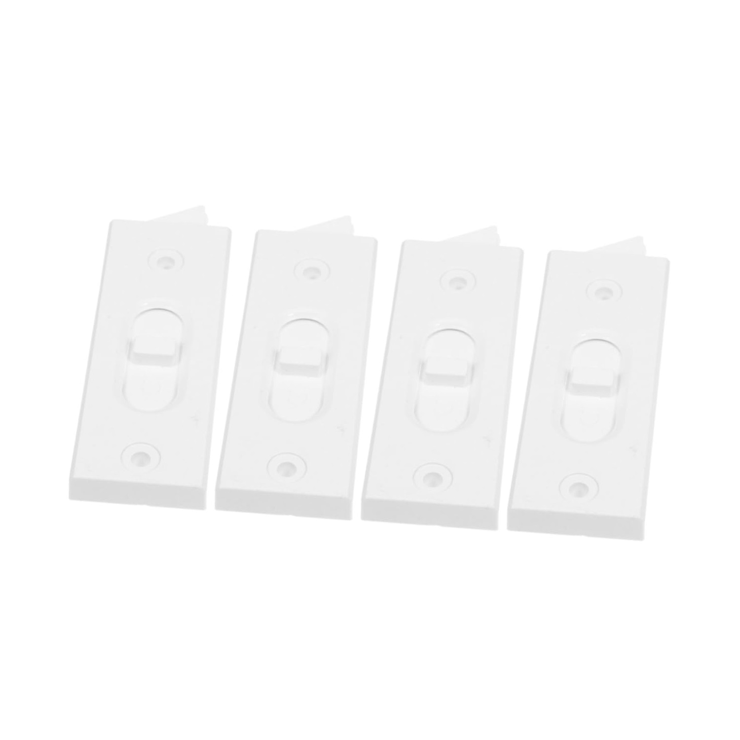 KONTONTY 2 Pair Window Stopper Sliding Door Latches Hardware Sash ...