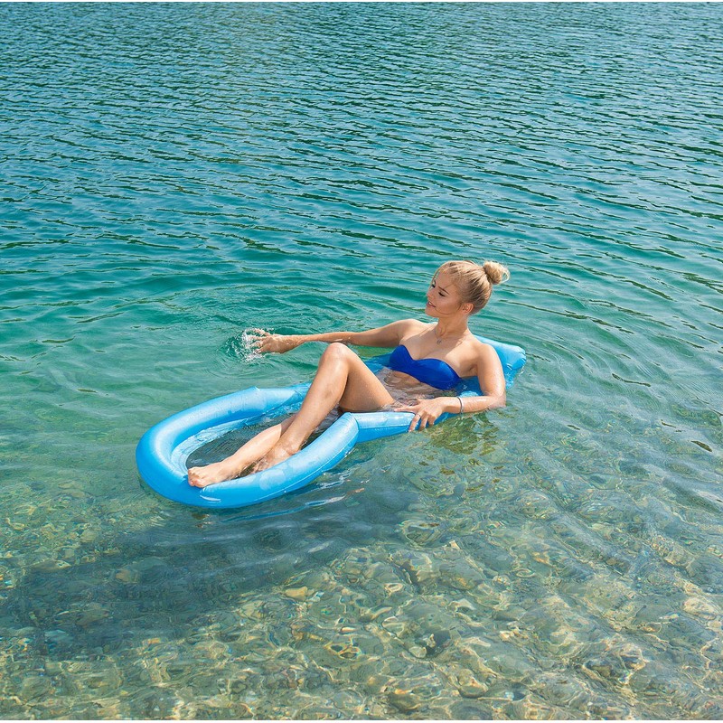 Infactory Water Hammock: Water Hammock with Mesh Lying Surface &