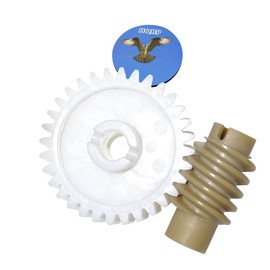 HQRP Drive and Worm Gear Kit Compatible with Craftsman 13953600 13953602 13953603 13953605 13953606 13953607 Garage Door Opener Access System + HQRP Coaster