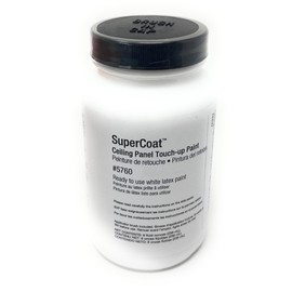 METAL MAGERY Replacement for Armstrong Supercoat 5760 Ceiling Tile Acoustic Panels Touch Up Paint White Latex 8 Oz.