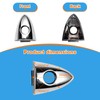 CZShiYue Car Front Left Exterior Door Handle Lock Cover Fit