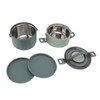 Stackable Lunch Box 1600ml Dual Layers Stainless Steel BPA Free