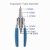 Pipe Tube Expander, Portable Manual Tube Expander, 360¡ã Rotatable Handle,