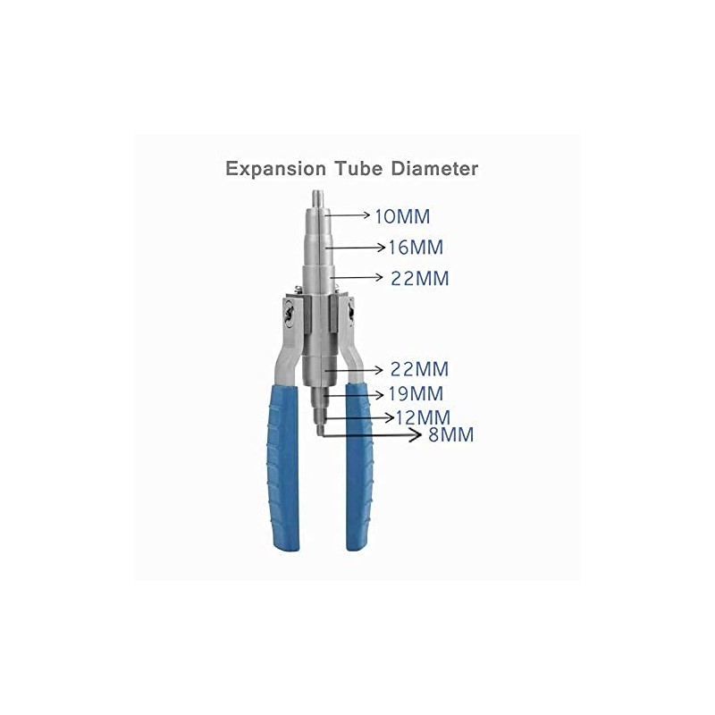 Pipe Tube Expander, Portable Manual Tube Expander, 360¡ã Rotatable Handle,