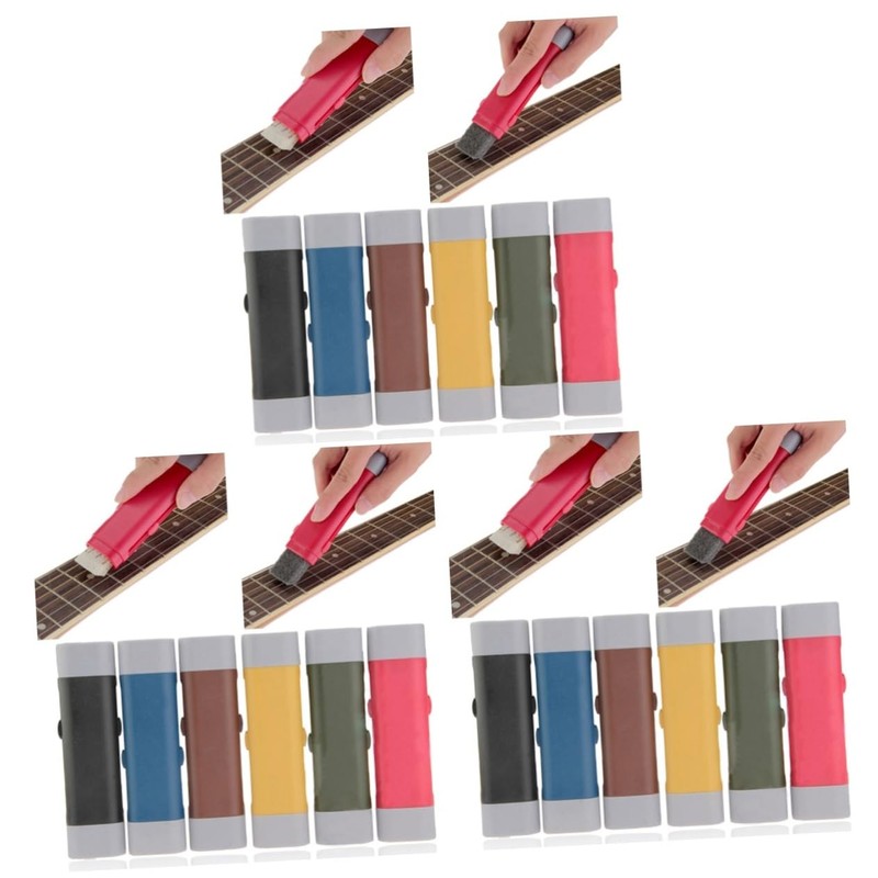 Abaodam 3pcs Strings Guitar String Lubricating Pen Protecting for Acoustic