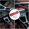 PQY Aluminum Handbrake Cover Hand Brake Sleeve Handle Protector Universal