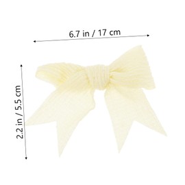 Mikinona 2 Sets Cute Hair Clip Bow Barrettes for Kids Girls Fully Lined Hair Accessories for Toddlers for Everyday Wear and Parties