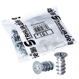 100 Euro screws 6.3 x 16 mm furniture screws screws for drawer rails special screw countersunk head for drawers furniture hinges drawer rails full extension cabinet screw assembly screws