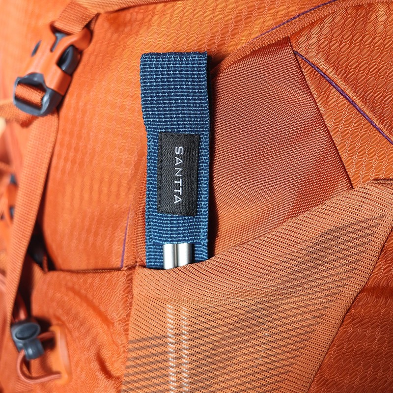 SANTTA Titanium Chopsticks with Compact Carrying Case - Reusable Travel