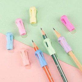 Pencil Grips for Kids Handwriting, Silicone Finger Grips for Toddlers 2-4 Years, Ergonomic Pen Holders to Correct Pencil Grip Posture and Reduce Hand Fatigue, 15-Pack, Assorted Colors