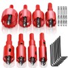 Bimetal Hole Saw, Drilling and Cutting Tool, Set of 8,
