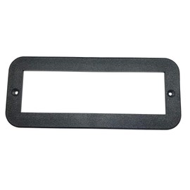 Generic Kioti Radio Mounting Plate for Mounting Single Din Stereo Radio Mount Black Trim Bezel