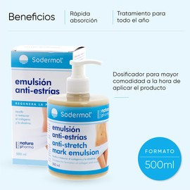 Stretch Mark Cream, 500 ml | Anti-Stretch Marks Body Cream, Prevents Stretch Marks and Scars. Anti-Stretch Marks Pregnancy Cream for Scars. Firming Cream (500 ml)