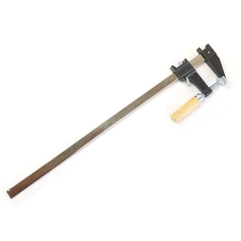 Set of 4-24" Steel Bar Clamp with Metal Ratcheting System