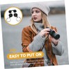 Operitacx 3 Sets Rubber Objective Lens Caps for Binoculars Scratch