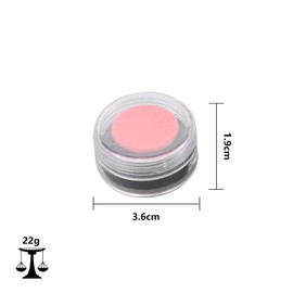 CROWN ME Round Pro Billiard Chalk, Round Billiard Chalk,Red