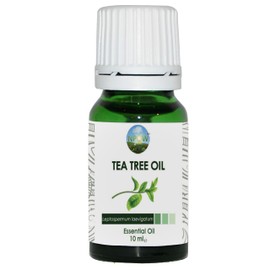 NPOW Pure Tea Tree Oil for Nail Fungus - 100% Pure Essential Oils for Skincare, Aromatherapy, Therapeutic Tea Tree Essential Oils for Acne, Oil for Facecare, Purify the Hair Scalp - 10ml
