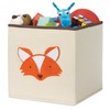 Whitmor Kids Canvas Collapsible Cube Fox