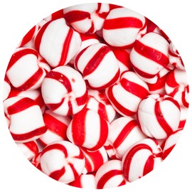 Holiday Soft Peppermint Candy, Christmas Stocking Fillers, Party Favors, and Seasonal Desserts, 10 Ounces, (Pack of 2)