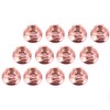 12 x Car Exhaust Manifold Nuts Head Bolt Nut M8