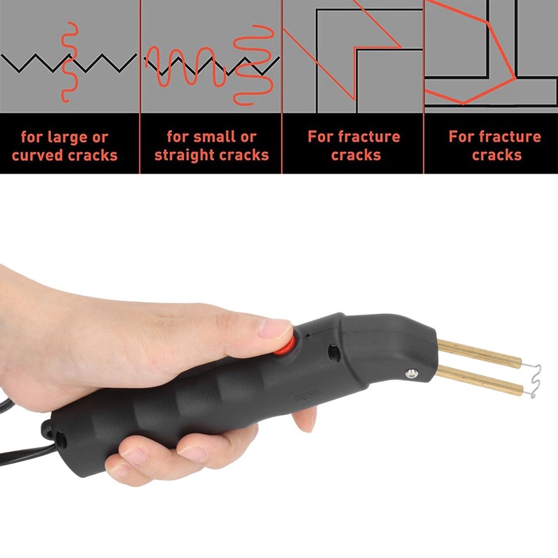 Plastic Welding Repair Kit Hot Stapler Gun Plastic Soldering Welder