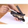 Bostitch Office Metal Spring Powered Stapler, One Finger, Supports Wounded