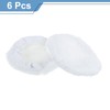 sourcing map 6pcs Car Polisher Bonnet Buffing Pad Synthetic Wool