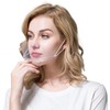 GUSTO Pack of 12 Visor Transparent Mask for Nose and
