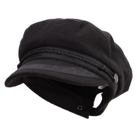 Kid's Traditional Sailor Hat - Black OSFM