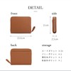 HIGH FIVE Card Case, Large Capacity, Round Zipper, Card Slots,