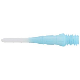 L STYLE Premium Lip Point Tips, Dyed Turquoise Blue, 30 pcs