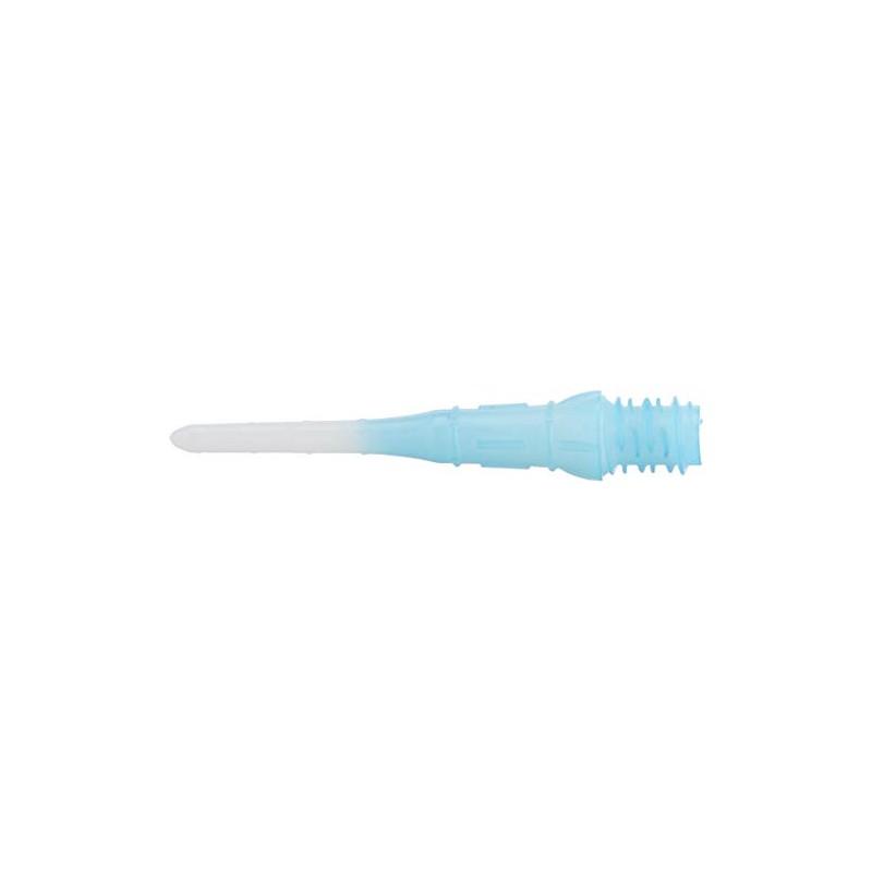 L STYLE Premium Lip Point Tips, Dyed Turquoise Blue, 30