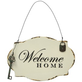 COVENT GARDEN Old Key Welcome Plate BG-93